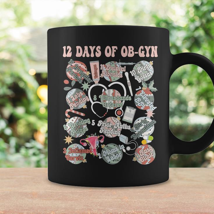 12 Days Of Ob-Gyn Christmas Labor And Delivery Nurse Outfit Coffee Mug Gifts ideas