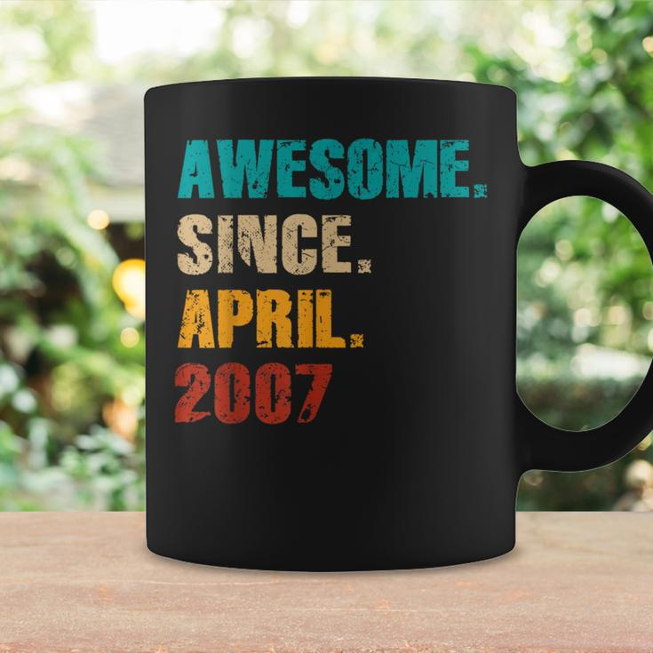 17 Year Old Vintage Awesome Since April 2007 17Th Birthday Coffee Mug Gifts ideas