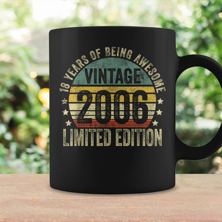 18 Year Old Vintage 2006 Limited Edition 18Th Birthday Coffee Mug Gifts ideas