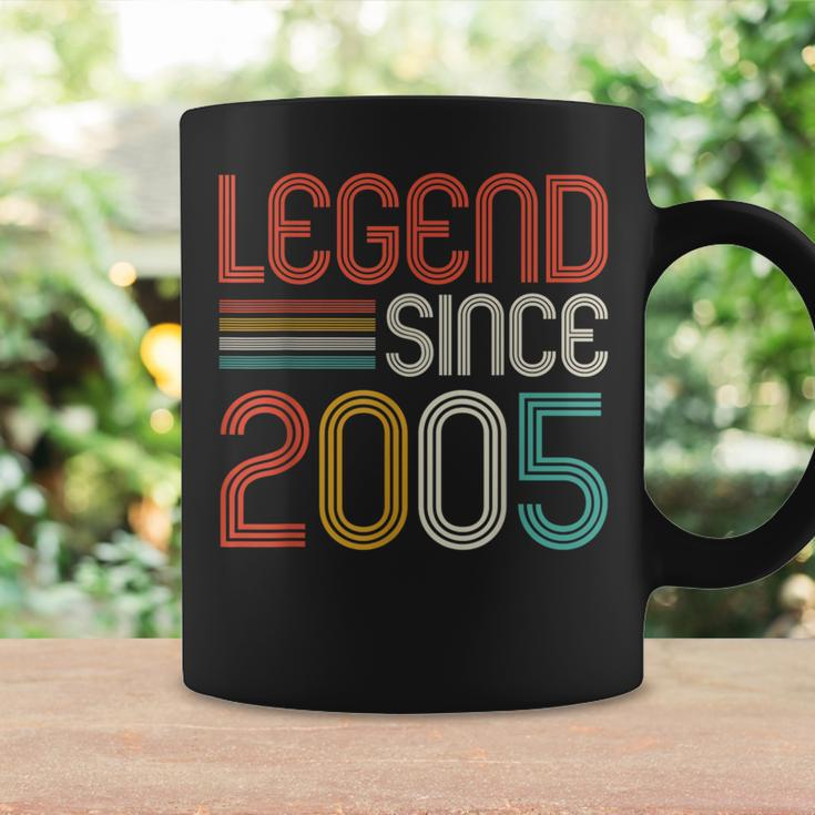 18Th Birthday Legend Since 2005 18 Years Old Vintage Coffee Mug Gifts ideas