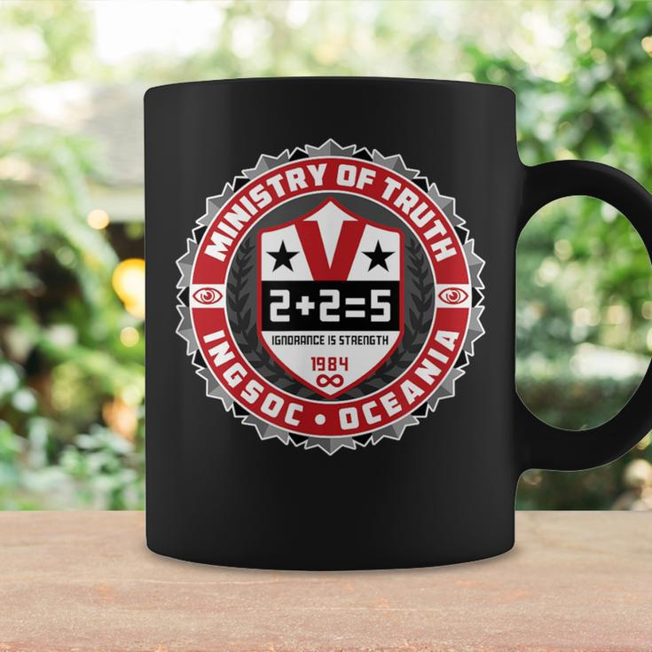 1984 Dystopian Truth Think Political Big Brother Watching Coffee Mug Gifts ideas
