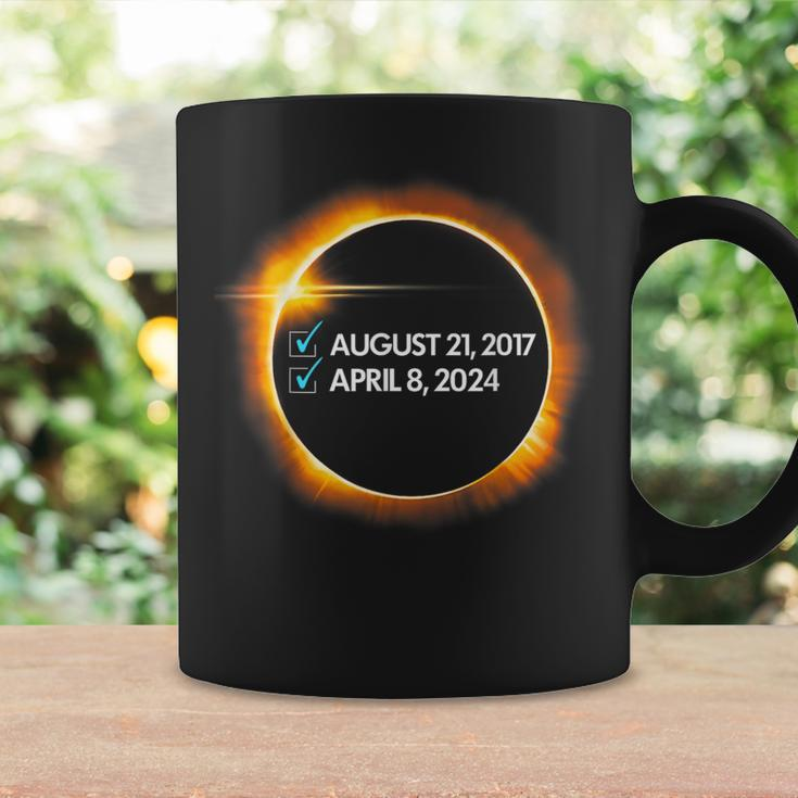 2024 2017 Total Solar Eclipse Twice In A Lifetime Coffee Mug Gifts ideas