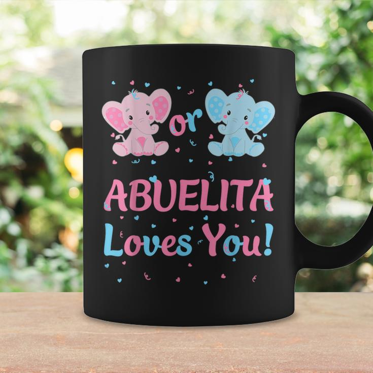 2024 Abuelita Abuela Gender Reveal Pink Or Blue Matching Coffee Mug Gifts ideas
