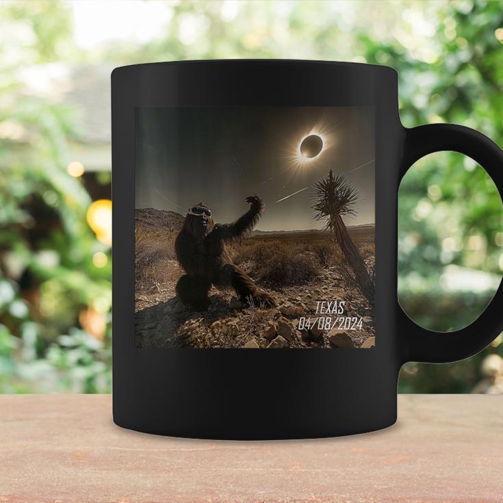 2024 Solar Eclipse Bigfoot Selfie With Solar Eclipse Coffee Mug Gifts ideas