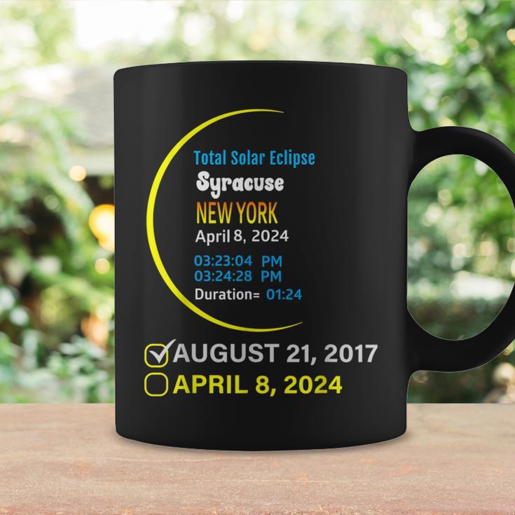 2024 Total Solar Eclipse April 8 New York Syracuse Coffee Mug Gifts ideas