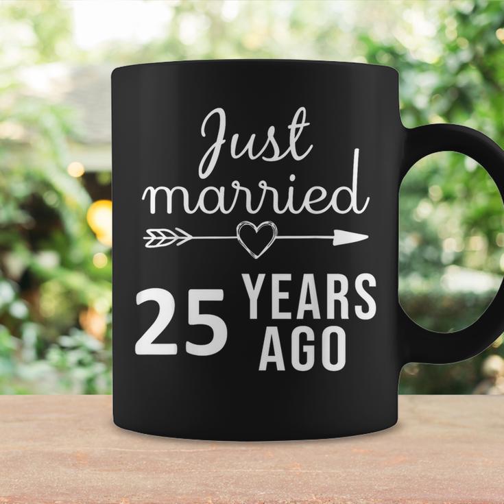 25Th Marriage Anniversary Just Married 25 Years Ago Coffee Mug Gifts ideas