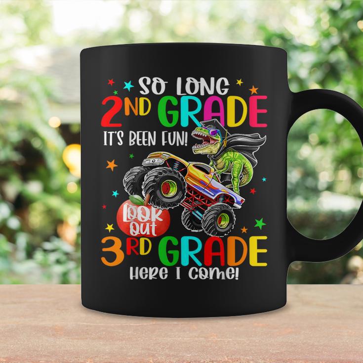 2Nd Grade Graduation 3Rd Grade Here I Come Dinosaurs Truck Coffee Mug Gifts ideas