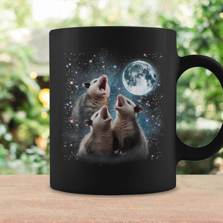 3 Opossum Moon Howling Opossum Head For Women Kid Coffee Mug Gifts ideas