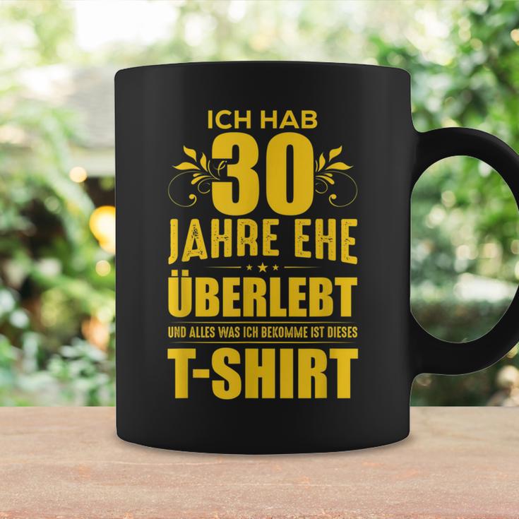 30 Jahreerheiratet Slogan Tassen Geschenkideen