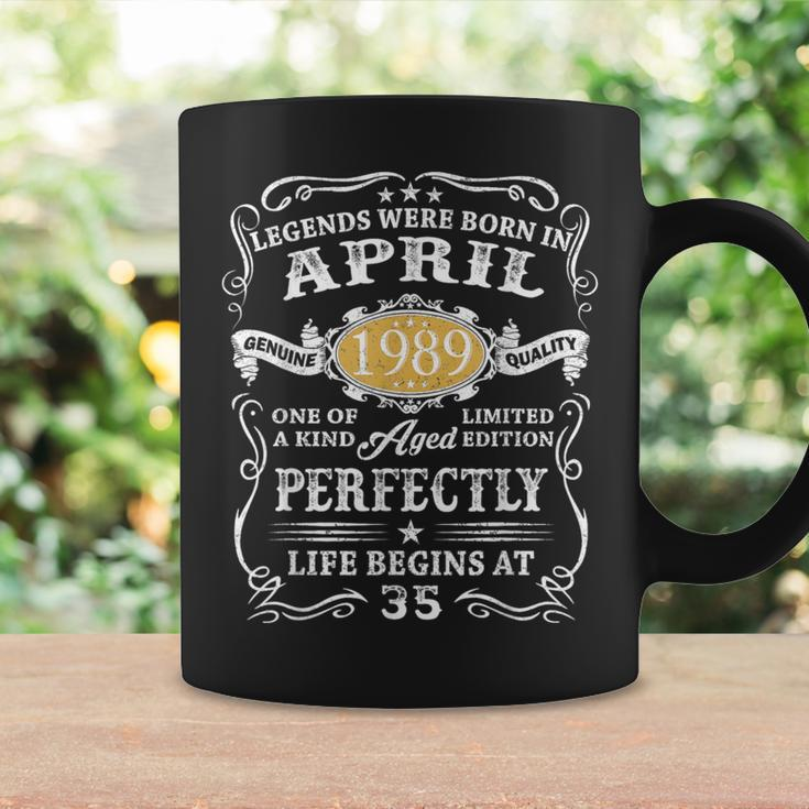 35 Years Old Vintage Legends Born April 1989 35Th Birthday Coffee Mug Gifts ideas