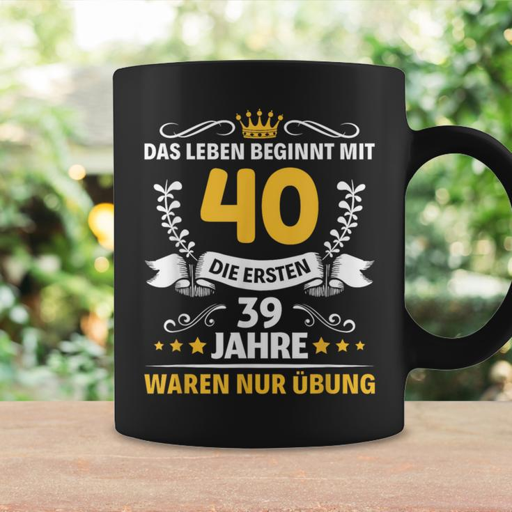 With 40 Mann Frau Endlich 40Th Birthday German Language S Tassen Geschenkideen