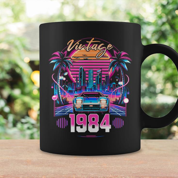 40 Years Old Synthwave Aesthetic Vintage 1984 40Th Birthday Coffee Mug Gifts ideas