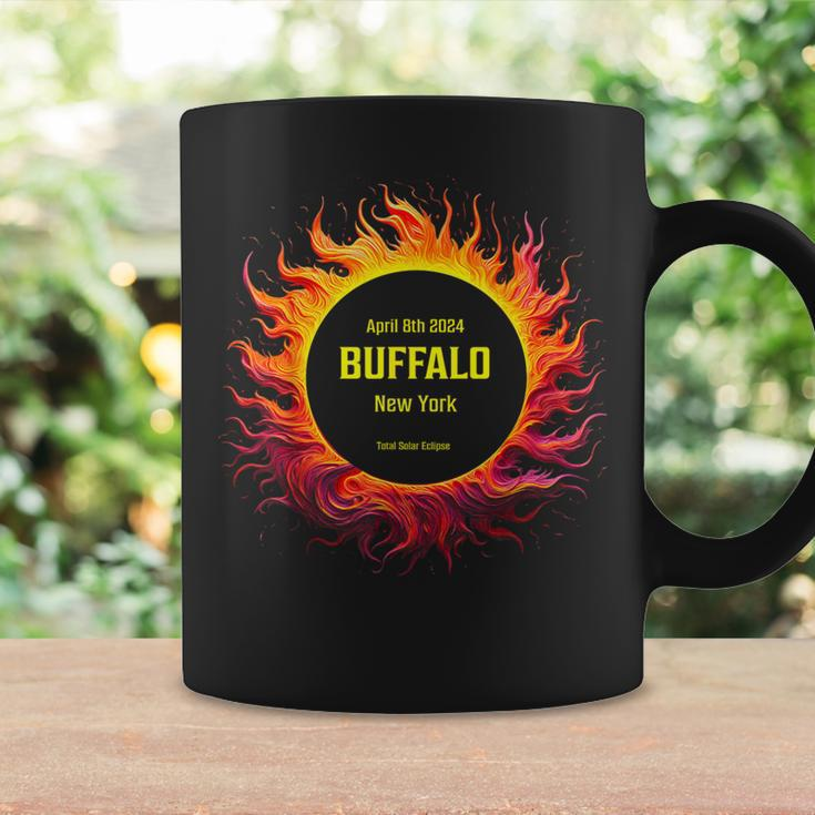 40824 Total Solar Eclipse 2024 Buffalo York Coffee Mug Gifts ideas