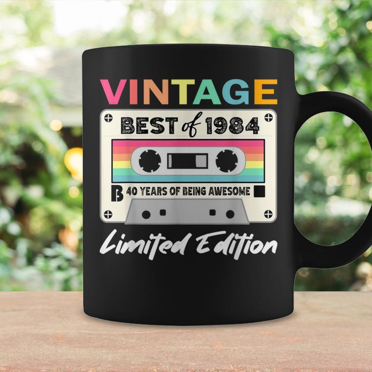 40Th Birthday Retro Cassette Best Of 1984 Coffee Mug Gifts ideas