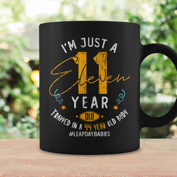 44 Years Old Leap Year Birthday 11 Leap Day Coffee Mug Gifts ideas