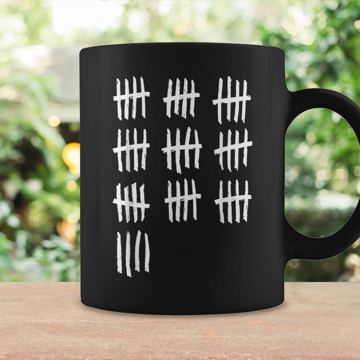 49Th Birthday Outfit 49 Years Old Tally Marks Anniversary Coffee Mug Gifts ideas