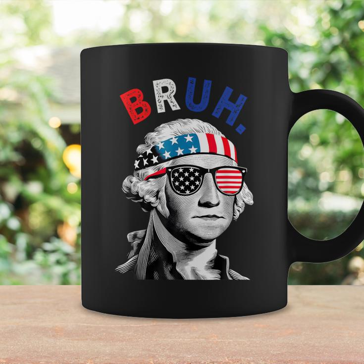 4Th Of July 2024 George Washington Bruh Coffee Mug Gifts ideas