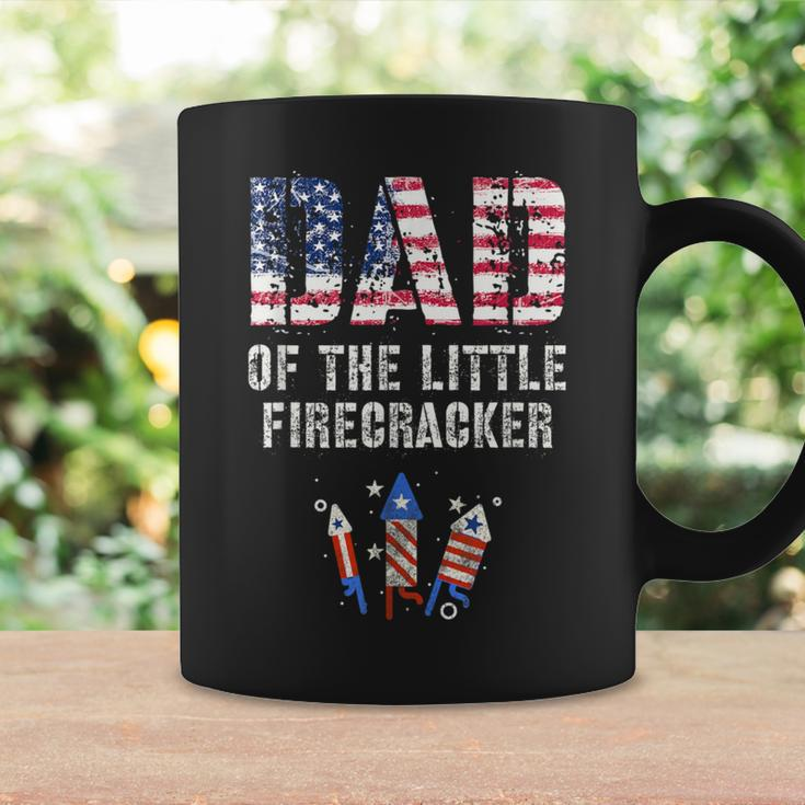 4Th July New Dad Of The Little Firecracker Birthday Squad Coffee Mug Gifts ideas