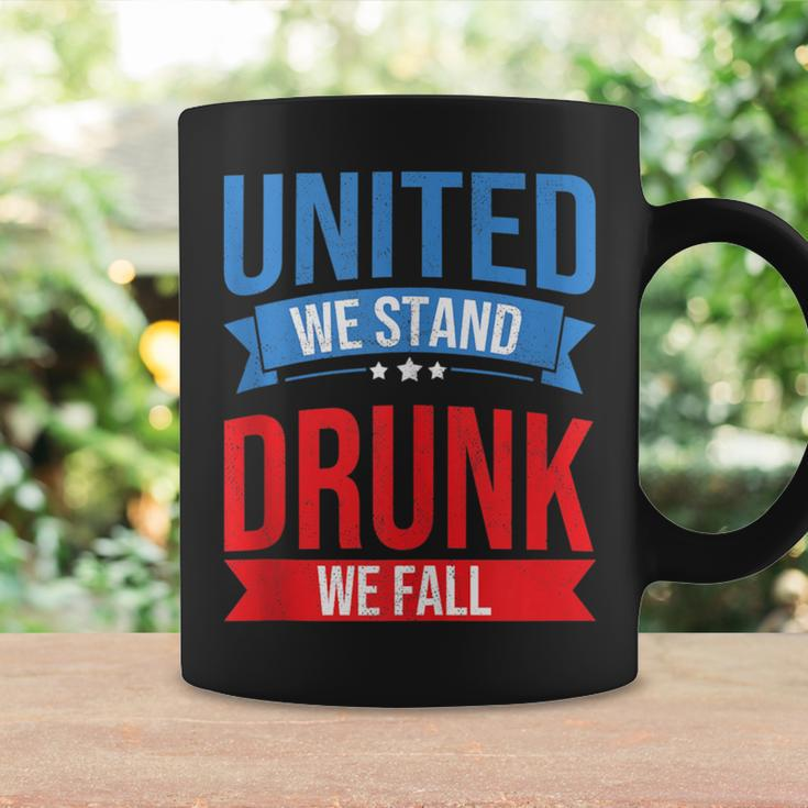 4Th July United We Stand Drunk We Fall Beer & Bbq Coffee Mug Gifts ideas