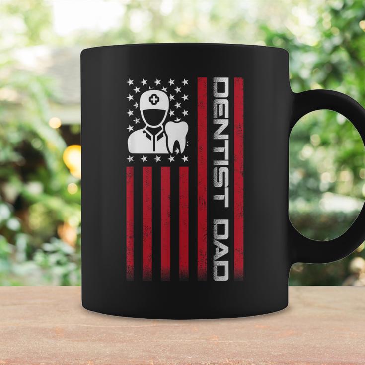 4Th Of July Us Flag Dentist Dad For Father's Day Coffee Mug Gifts ideas