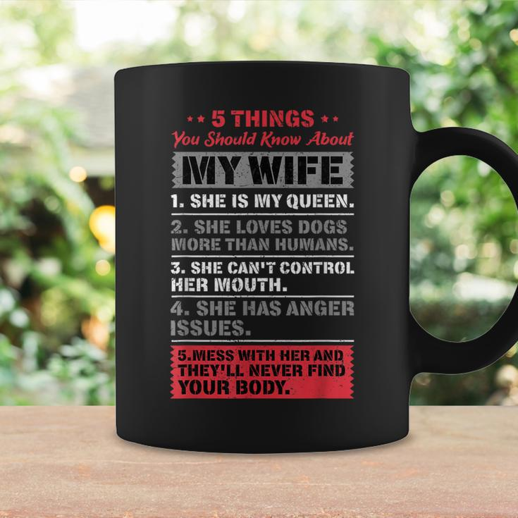 5 Things You Should Know About My Wife Husbandidea Coffee Mug Gifts ideas
