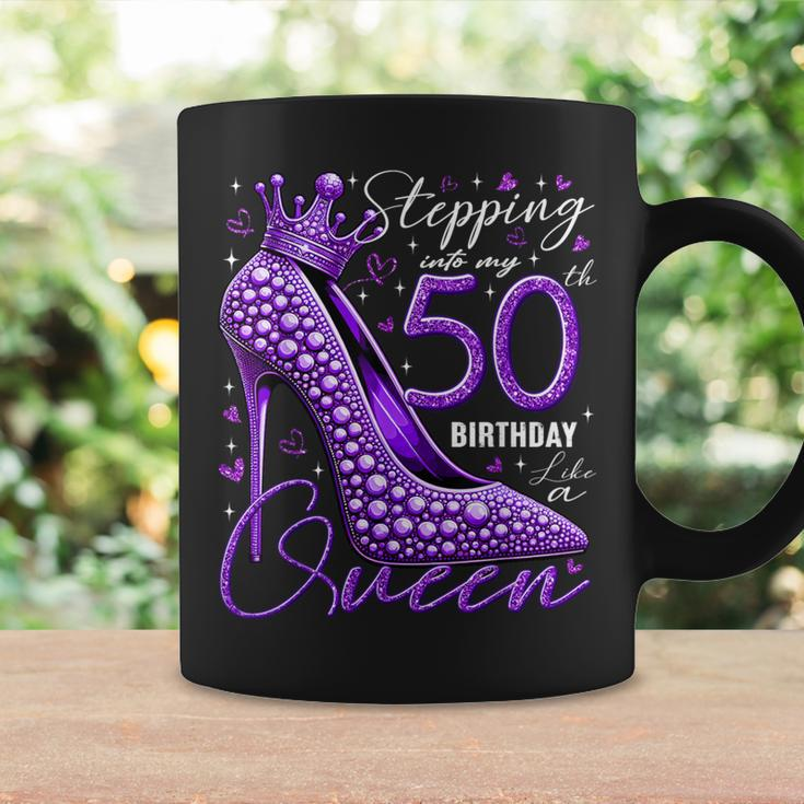 50 Year Old High Heels Stepping Into My 50Th Birthday Coffee Mug Gifts ideas