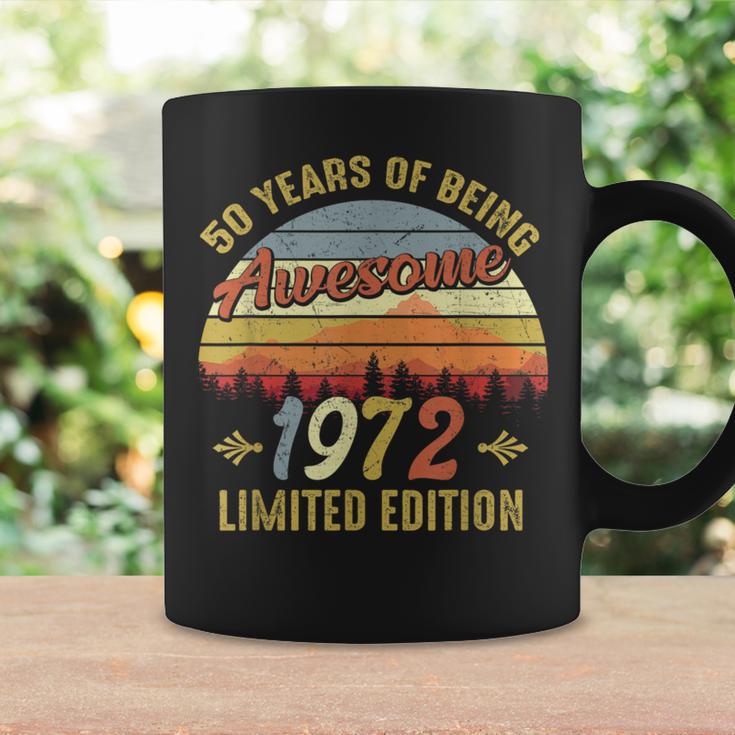 50 Year Old Vintage 1972 Limited Edition 50Th Birthday Coffee Mug Gifts ideas