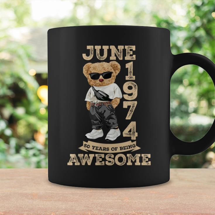 50 Years Of Being Awesome June 1974 Cool 50Th Birthday Coffee Mug Gifts ideas