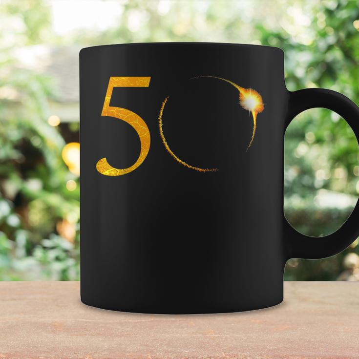 My 50Th Birthday Total Solar Eclipse April 8Th 2024 Coffee Mug Gifts ideas