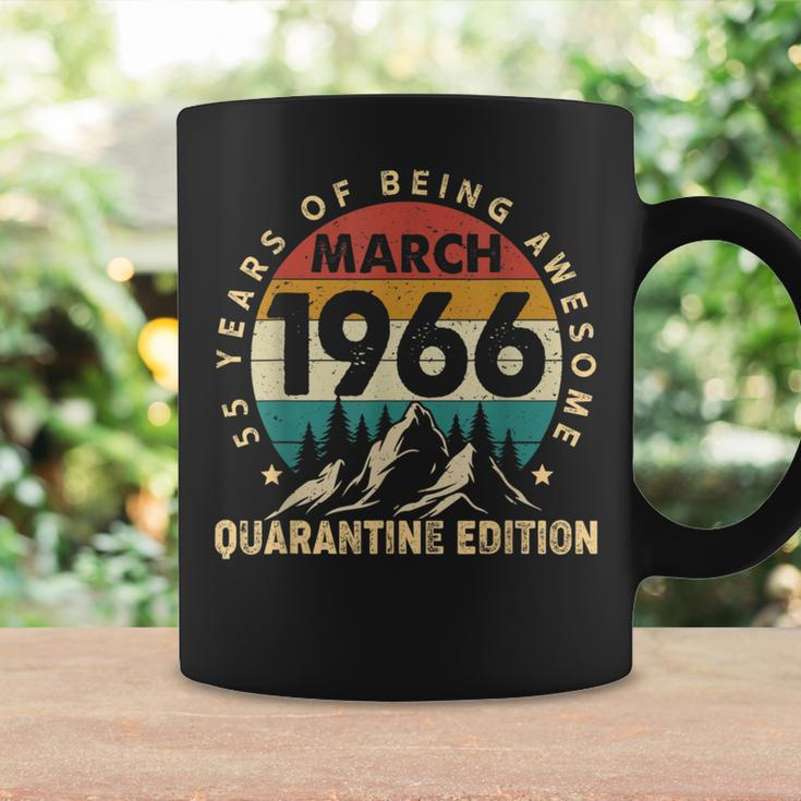 55 Year Old March 1966 55Th Birthday Quarantine Coffee Mug Gifts ideas