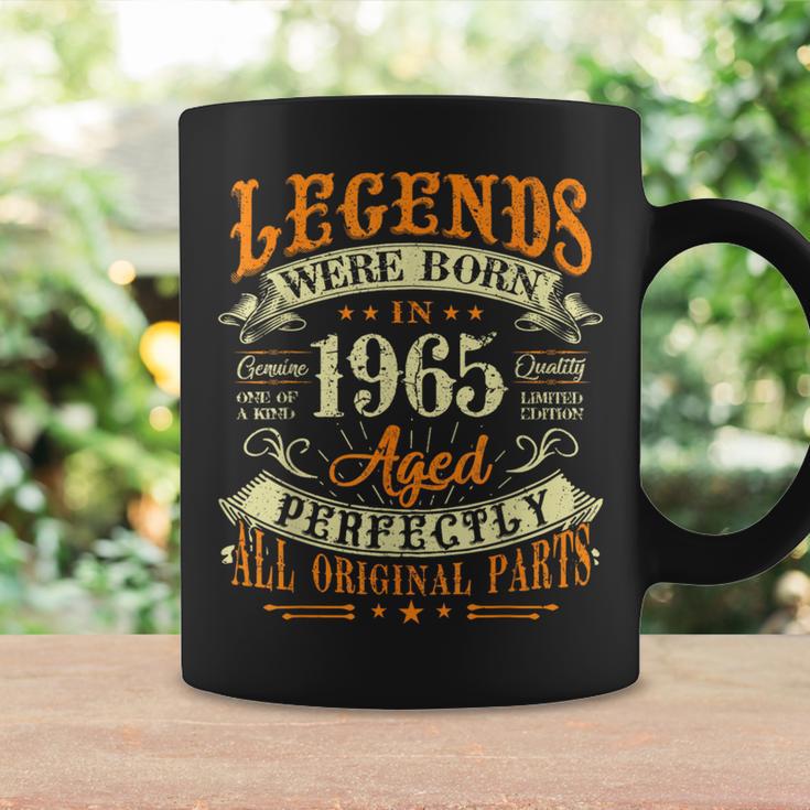 58Th Birthday 58 Years Old Vintage Legends Born In 1965 Coffee Mug Gifts ideas