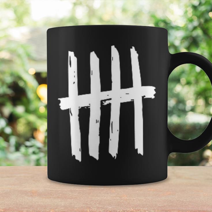 5Th Birthday Outfit 5 Years Old Tally Marks Anniversary Coffee Mug Gifts ideas