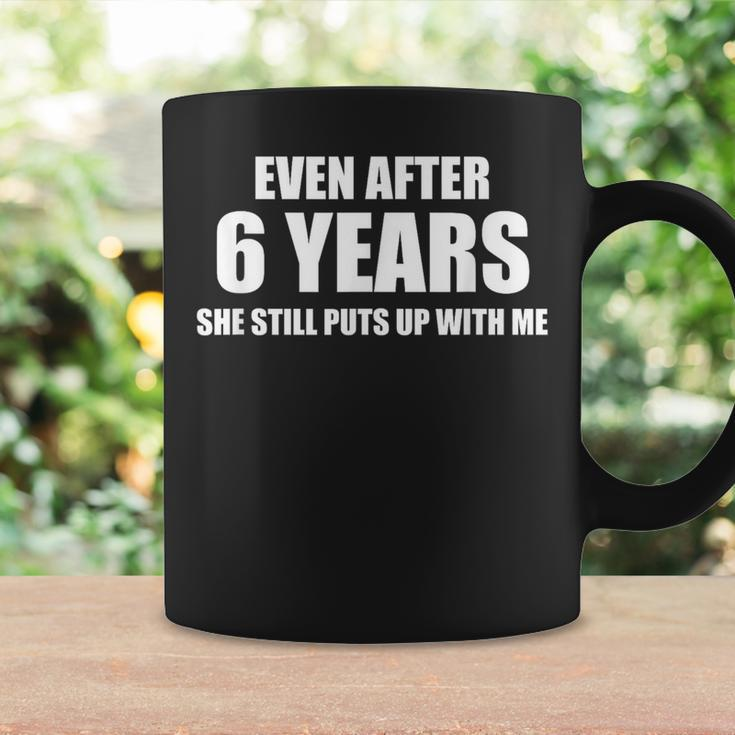 6 Year Anniversary Relationship For Him Coffee Mug Gifts ideas