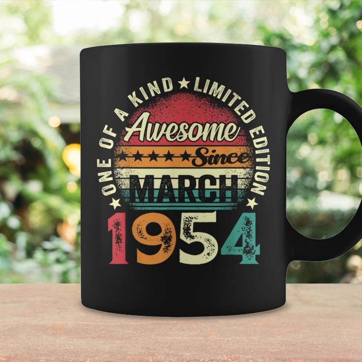 70 Year Old Vintage March 1954 70Th Birthday Women Coffee Mug Gifts ideas
