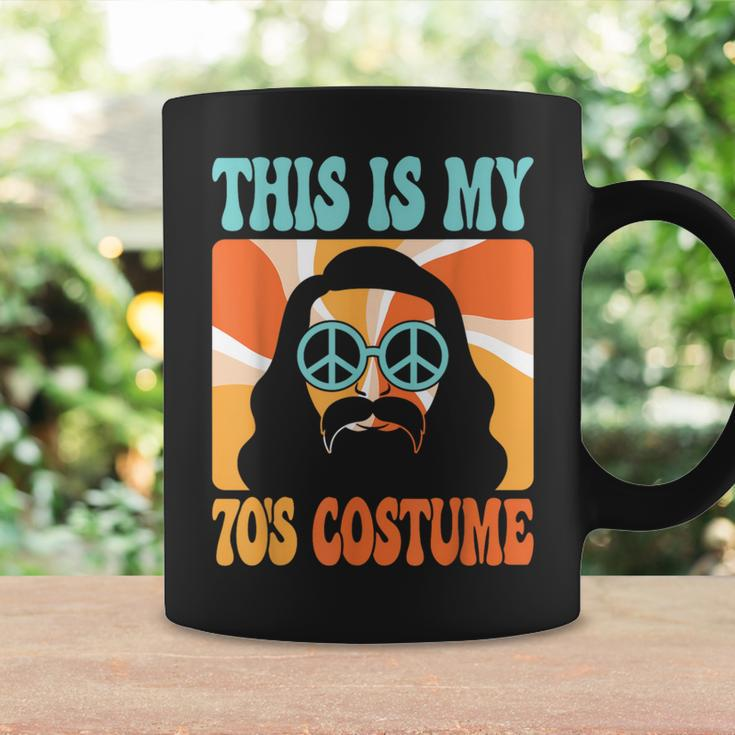 This Is My 70S Costume Groovy Hippie Theme Party Outfit Men Coffee Mug Gifts ideas