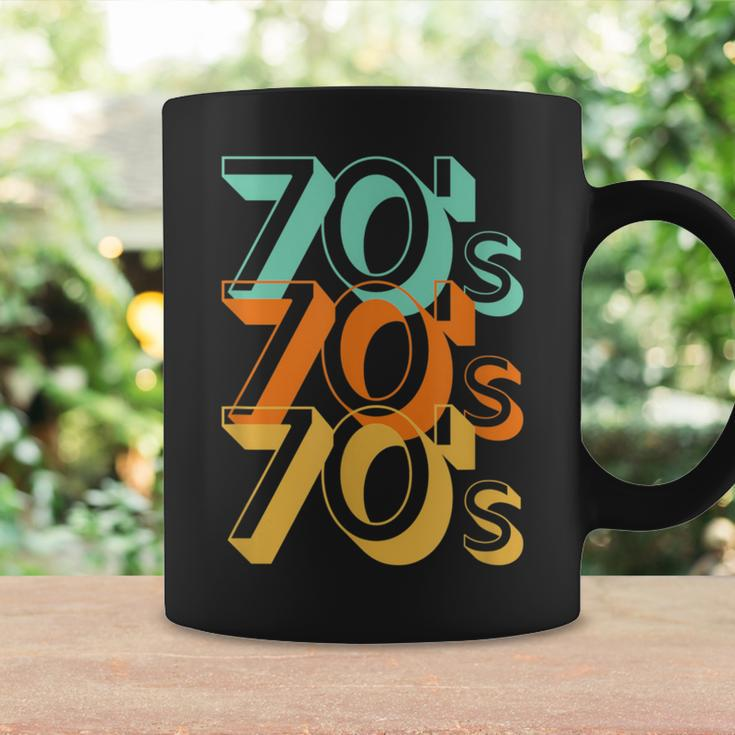 The 70S In Large Letters 70'S Lover Vintage Fashion Coffee Mug Gifts ideas