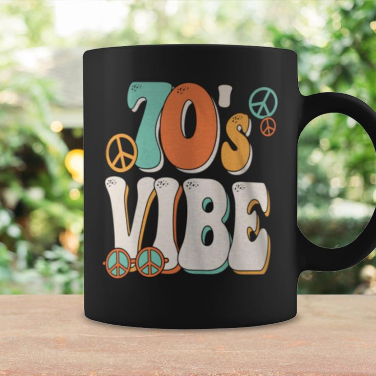 70'S Vibe Costume 70S Party Outfit Groovy Hippie Peace Retro Coffee Mug Gifts ideas