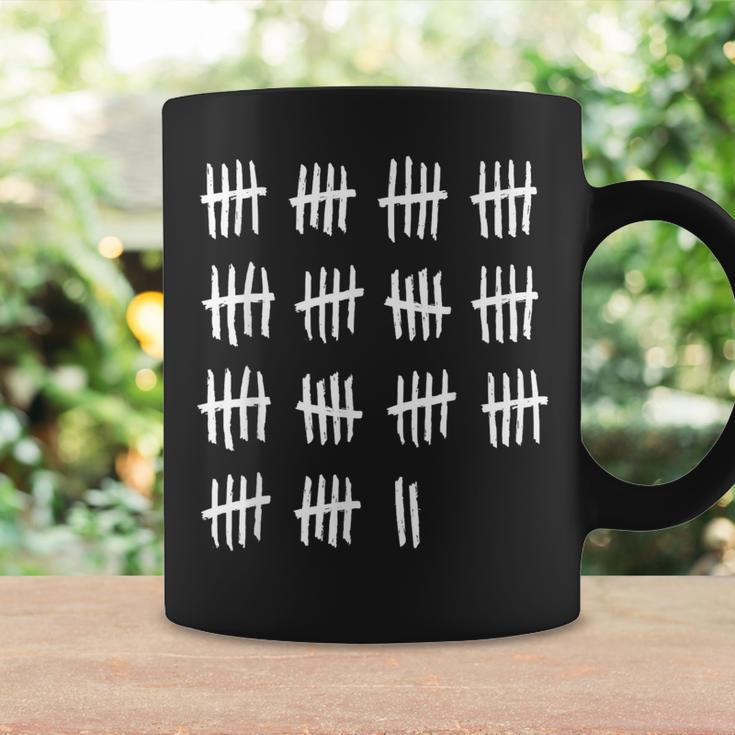 72Nd Birthday Outfit 72 Years Old Tally Marks Anniversary Coffee Mug Gifts ideas