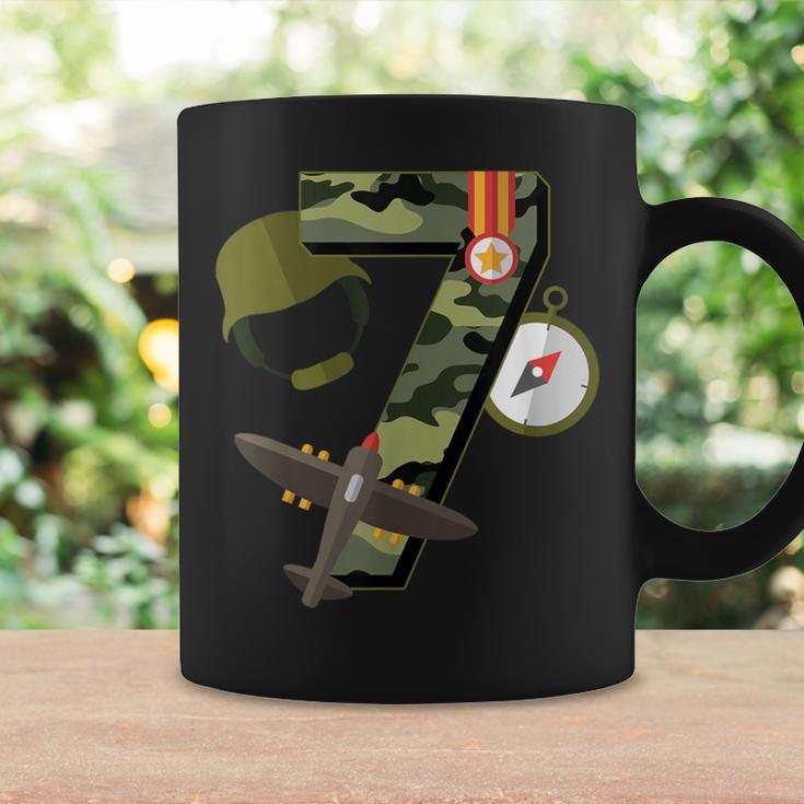 7Th Birthday Camouflage Hero Army Soldier Coffee Mug Gifts ideas