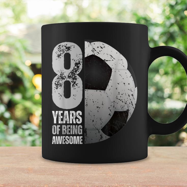8 Year Old Soccer 8Th Birthday Player B-Day Party Coffee Mug Gifts ideas