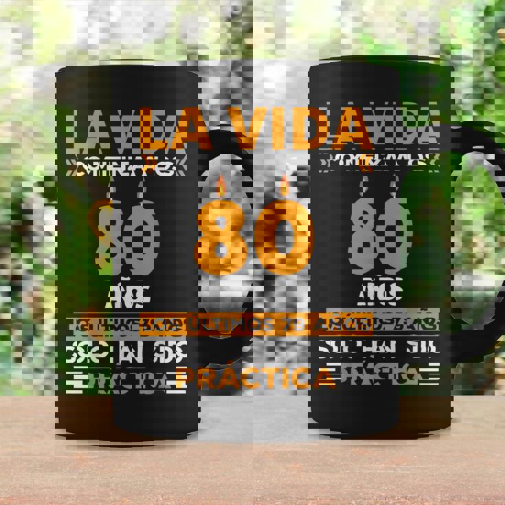 80 Cumpleaños Hombres Es 80 Años Nacidos En 1944 Taza de café Ideas de regalos