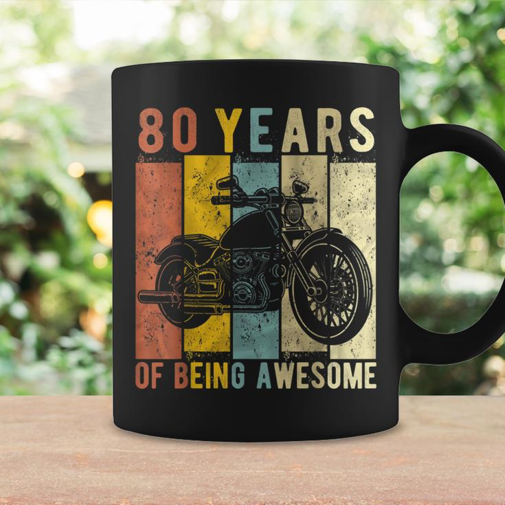 80 Year Old Motorcycle Birthday Vintage Retro 80Th Birthday Coffee Mug Gifts ideas