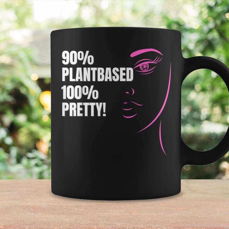 90 Plant-Based 100 Pretty -Plant-Based Or Vegan Diet Coffee Mug Gifts ideas