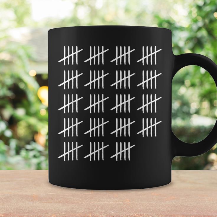 95 Years Old Tally Marks 95Th Birthday Coffee Mug Gifts ideas