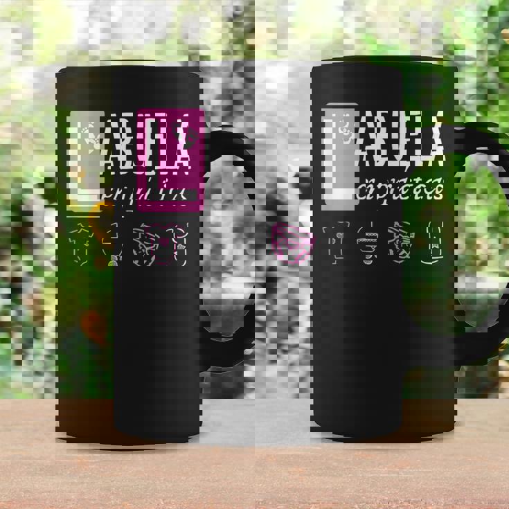 Abuela En Prácticas Abuelos Primerizos Futura Embarazo Taza de café Ideas de regalos