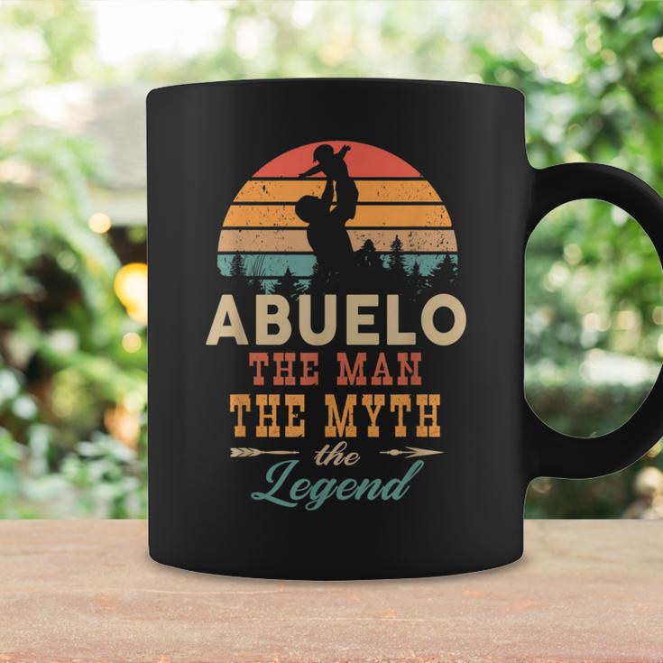 Abuelo The Man The Myth The Legend Retro Vintage Abuelo Coffee Mug Gifts ideas