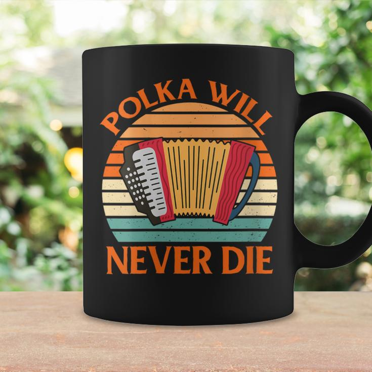 Accordionist Polka Will Never Die Coffee Mug Gifts ideas