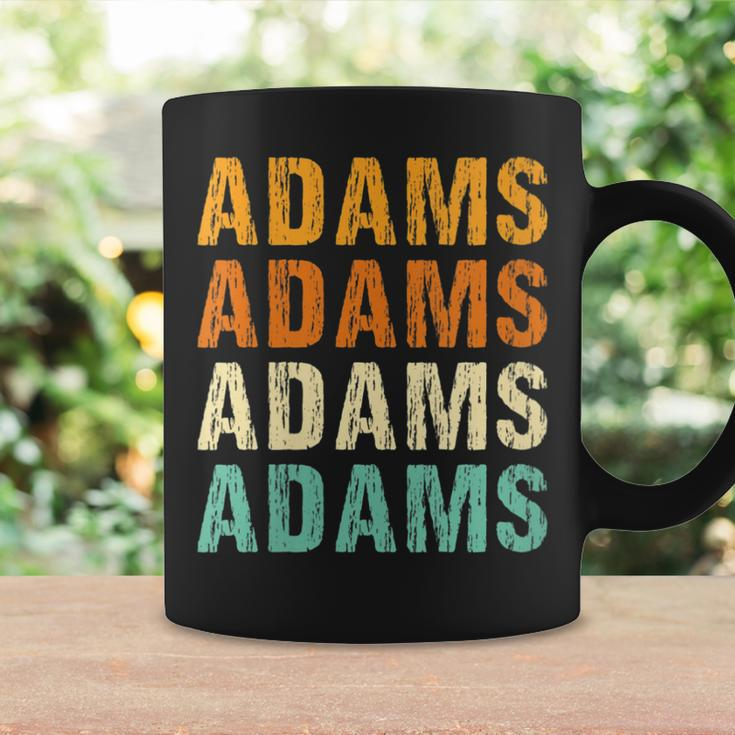 Adams Last Name Family Reunion Surname Personalized Coffee Mug Gifts ideas