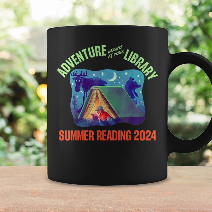 Adventure Begins At Your Library Summer Reading Program 2024 Coffee Mug Gifts ideas