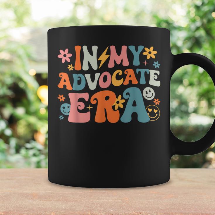 In My Advocate Era Groovy Vintage Advocate Saying Quote Coffee Mug Gifts ideas